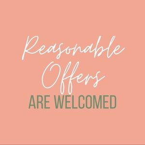 ⭐️Offers Are Welcomed⭐️